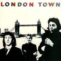 Альбом "London Town" - лицевая сторона диска