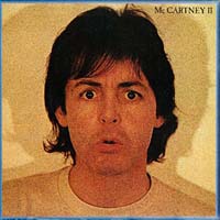 Альбом "McCartney II" - лицевая сторона диска