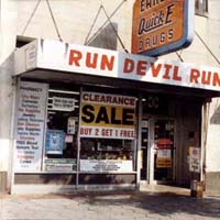 Альбом "Run Devil Run" - лицевая сторона диска