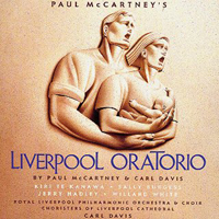 Альбом "Paul McCartney`s Liverpool Oratorio" - лицевая сторона обложки
